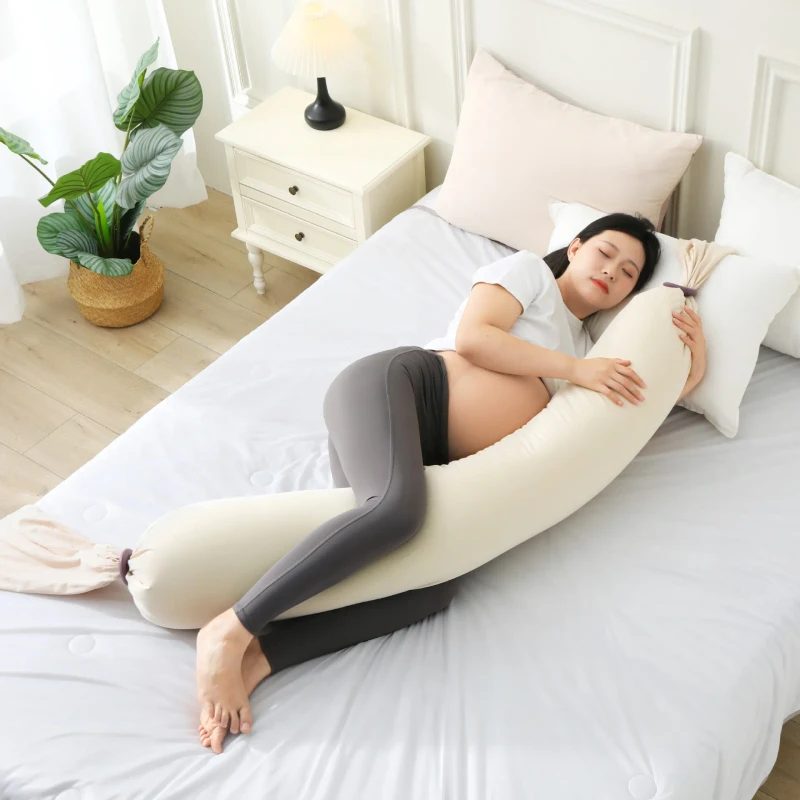Modern-Spandex-Rectangular-Multi-Purpose-Support-Cushion-Sized-Comfortable-Belly-and-Waist-Support-Maternity-Pregnancy-Pillow