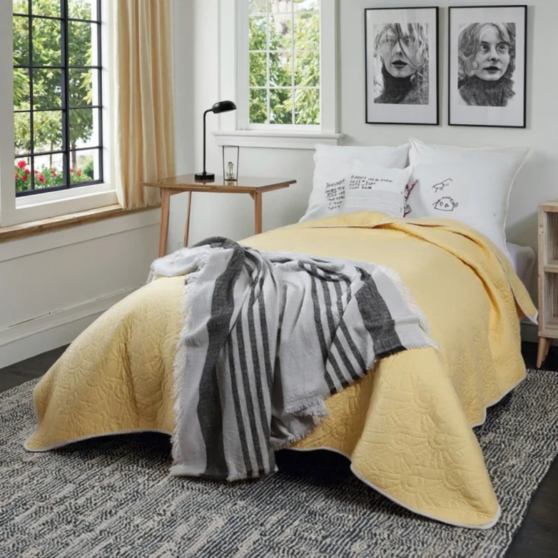 Modern-Style-Custom-Egyptian-Cotton-Eco-Friendly-All-Season-Ultrasonic-Stitching-Printed-Quilt-Bedspread-Coverlet-Set-for-Home
