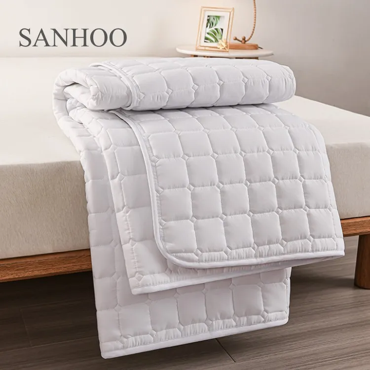 Modern-Style-Hotel-Breathable-Soft-Bed-Fitted-Sheet-Mattress-Protector-Quilted-Waterproof-Mattress-Cover