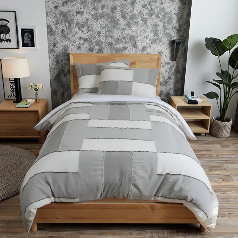 Modern-Stylish-Eco-Friendly-Cotton-Comforter-Set-All-Season-Endless-Pattern-Soft-Light-Warm-Available-King-Queen-Twin-Sizes-for