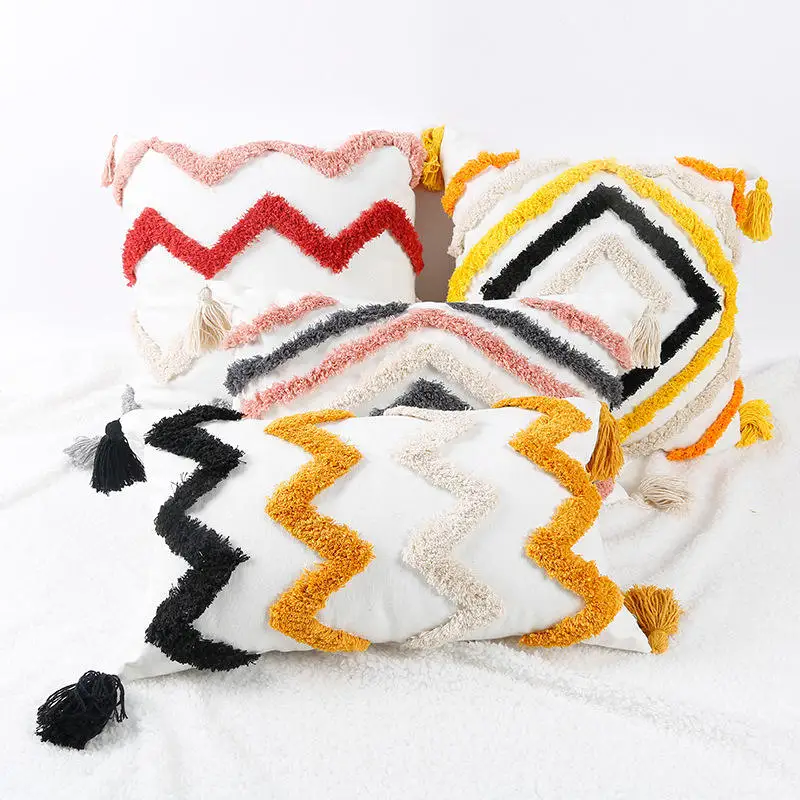 Modern-Tufted-3D-Embroidery-Geometric-Square-Polyester-Cotton-Cushion-Cover-Throw-Pillow-Case