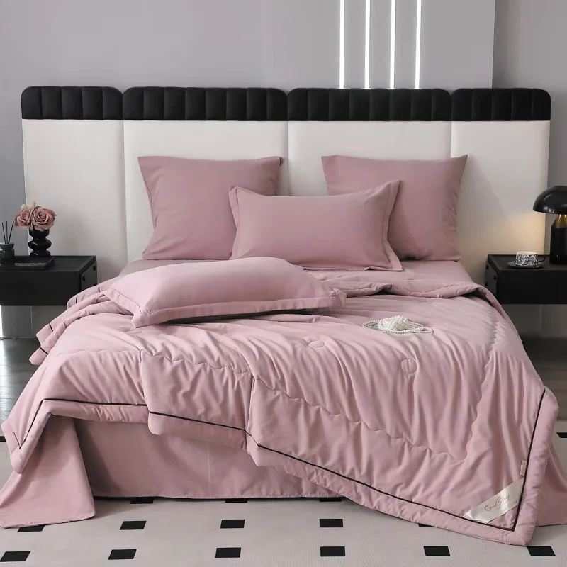 Modern-Year-Round-Bedding-Quilt-Set-Skin-Friendly-Machine-Washable-Bedding-Collections