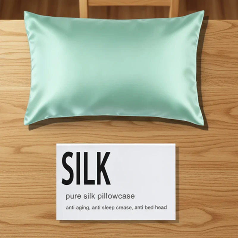 Moisture-wicking-Ultra-soft-19-22mm-Luxury-Soft-Hidden-Zippered-Custom-Pillowcase-Sleeping-100-Pure-Mulberry-Silk-PillowCase