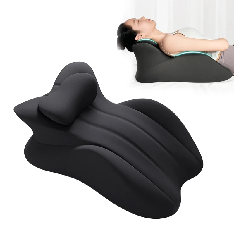 Multi-Functional-Ergonomic-Memory-Foam-Reading-Bed-Pillow-Eco-Friendly-Body-Relaxation-Couple-Pillow