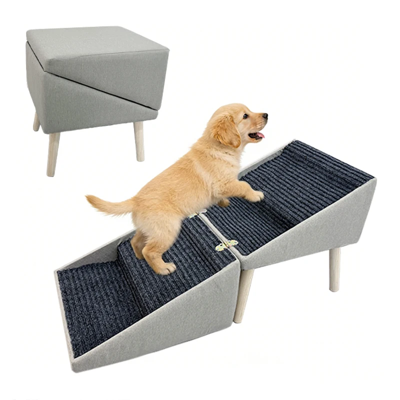 Multi-Functional-Pet-Step-Stool-Foldable-Dog-Stairs-for-Small-to-Medium-Dogs-Non-Slip-Surface