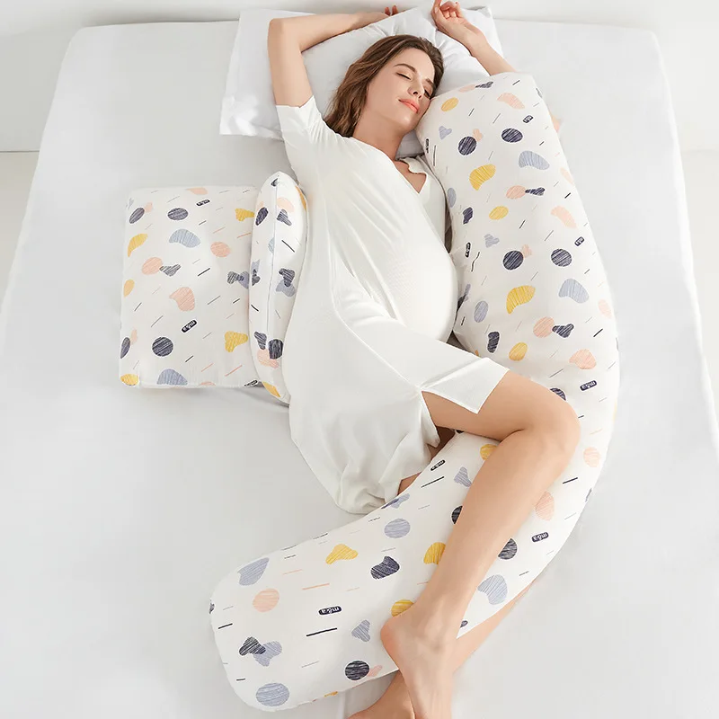 Multi-color-Body-Maternity-Pregnancy-Pillow-for-Pregnant-Women-with-Removable-Cotton-Cover