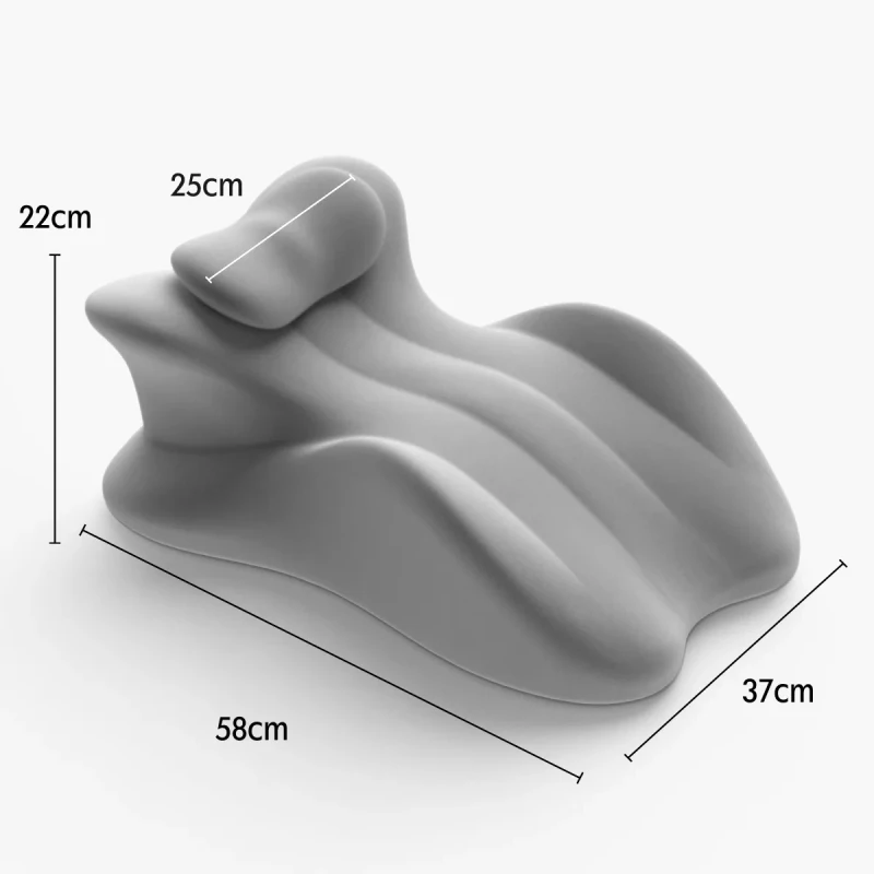 Multi-functional-Ergonomic-Curved-Mat-Memory-Cotton-Latex-Filling-Pillow-Alien-Shape-Bed-Reading-Pillow
