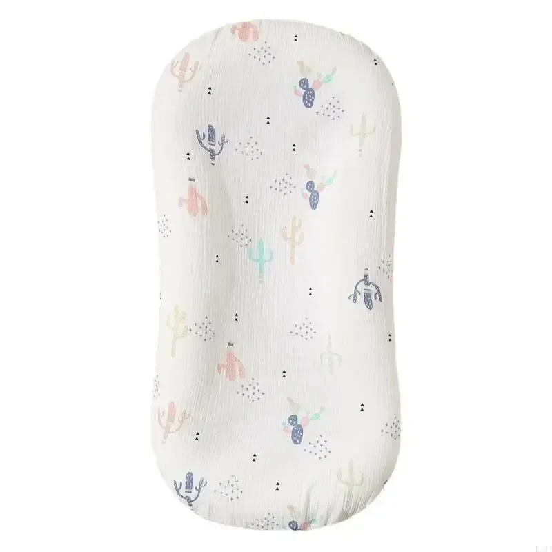 Multi-functional-Jacquard-Technique-Safe-Comfortable-All-Season-Use-Baby-Bedside-Bedding-with-Cactus-Pattern