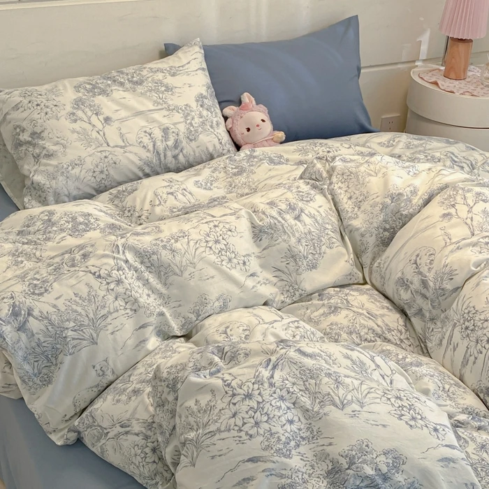 Multifunctional-Cotton-Bed-Sheet-Bedding-Set-for-Wholesales