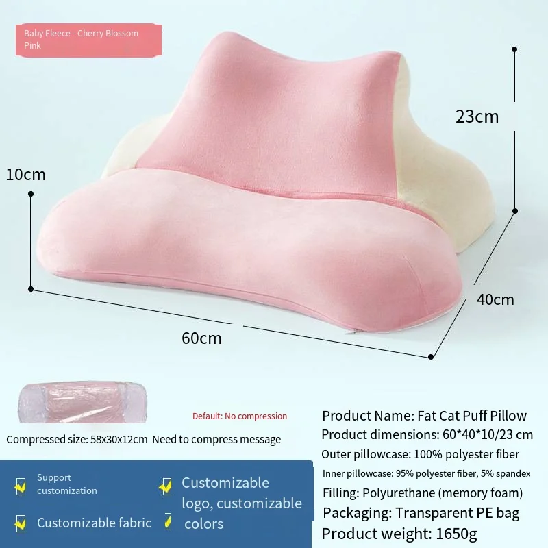 Multifunctional-Memory-Foam-Prone-Pillow-Cooling-Ice-Silk-Bed-Rest-Cushion-Ergonomic-Back-Support-for-Reading-Phone-Sleeping