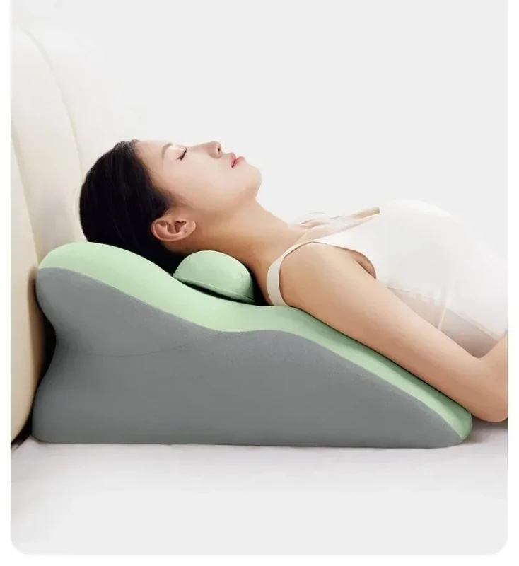 Multifunctional-Prone-Position-Memory-Foam-Bed-Reading-Pillow-for-Lie-Down-Sleep