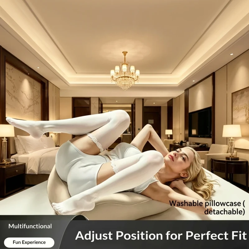 Multifunctional-Prone-Sleeping-Pillow-Adjustable-Headrest-Polyester-Fiber-Material-for-Lying-Bed-Use-Reading-Phone-Pillow