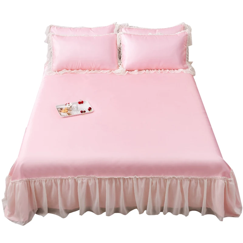 Nantong-Factory-Princess-Lace-Bedding-Sets-With-Pillow-Cases-Cooling-Sheets-Bed-Skirts-Decorative-Bedsheet-Online