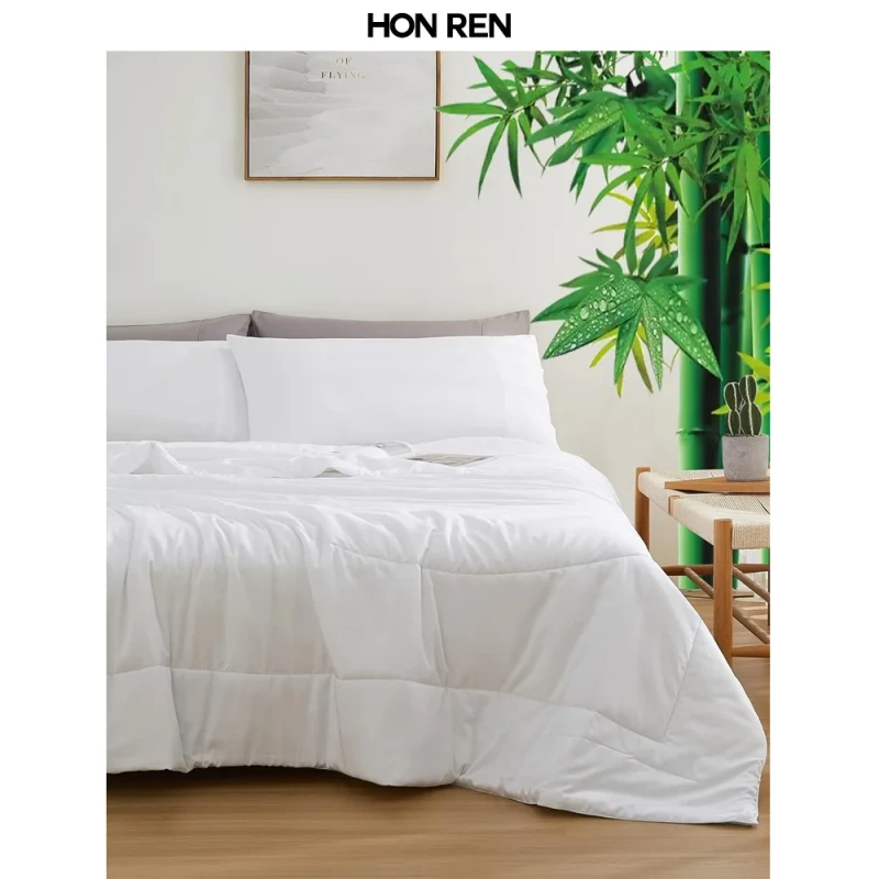 Natural-Bamboo-Viscose-Comforter-Sets-Queen-Size-3-Pieces-Soft-Breathable-Bamboo-Quilt-with-Matching-Pillowcases-for-All-Season