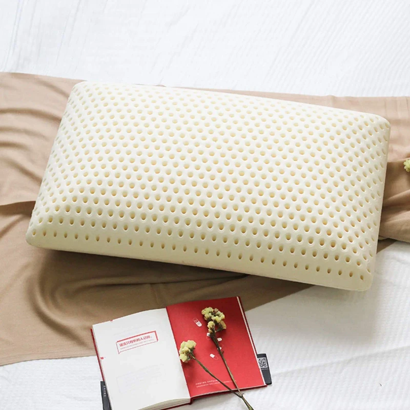 Natural-Latex-Rubber-Pillow-With-Cover-Medium-Support-Bed-Pillow-for-Sleeping-for-Back-Helps-Relieve-Latex-Pillow
