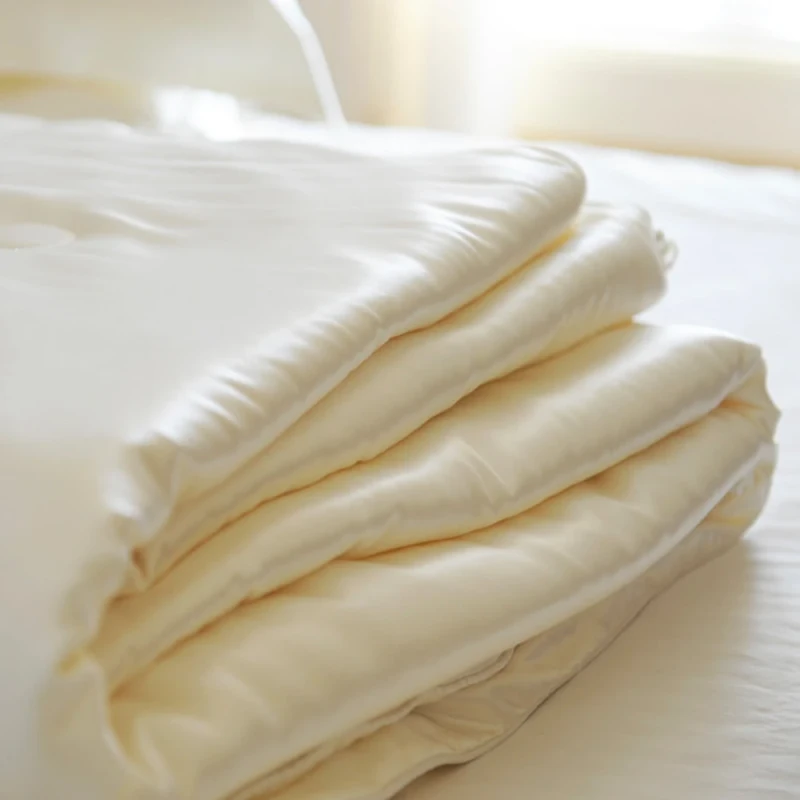Natural-Soft-Silk-Quilt-100-Pure-Natural-Long-Grade-Mulberry-Silk-Filled-Comforter-Quilt-Duvet