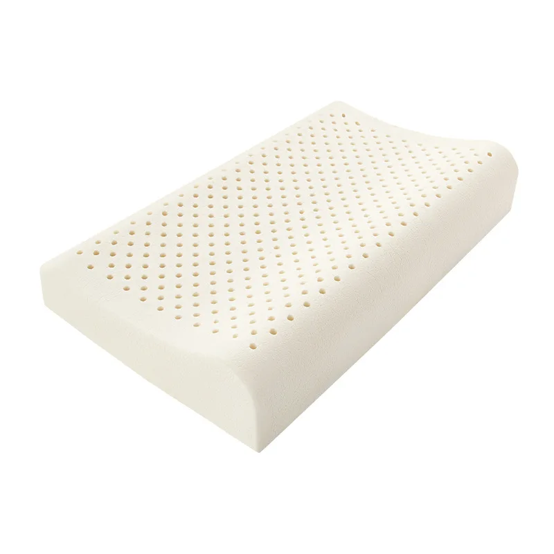 Natural-Standard-Sleepers-Bed-Latex-Pillow-Simple-Soft-Rectangle-Ergonomic-Design-Supportive-for-Neck-Back-Pain-Hospital-Hotel