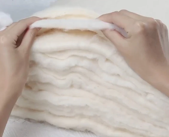 Natural-Thermally-Bonded-Kapok-Fiber-Wadding-for-Quilts-Soft-Lightweight-Breathable