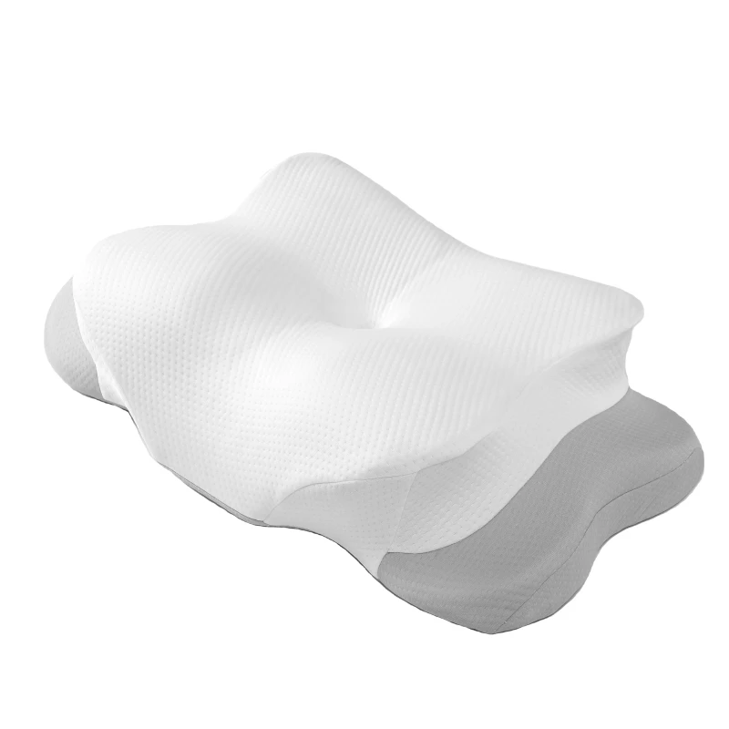 Neck-Support-Adjustable-Cervical-Pillow-Cozy-Sleeping-Odorless-Ergonomic-Contour-Memory-Foam-Pillows-Orthopedic