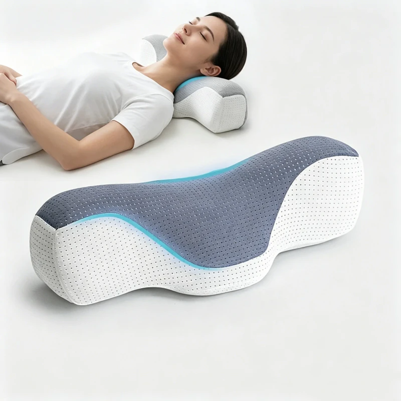Neck-Support-Pillow-Cervical-Pillow-for-Pain-Relief-Memory-Foam-Pillow-with-Cooling-Washable-Cover