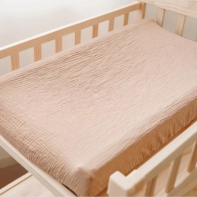 Neutral-Color-Soft-and-Breathable-Muslin-Baby-Changing-Pad-Covers-for-Boys-Girls