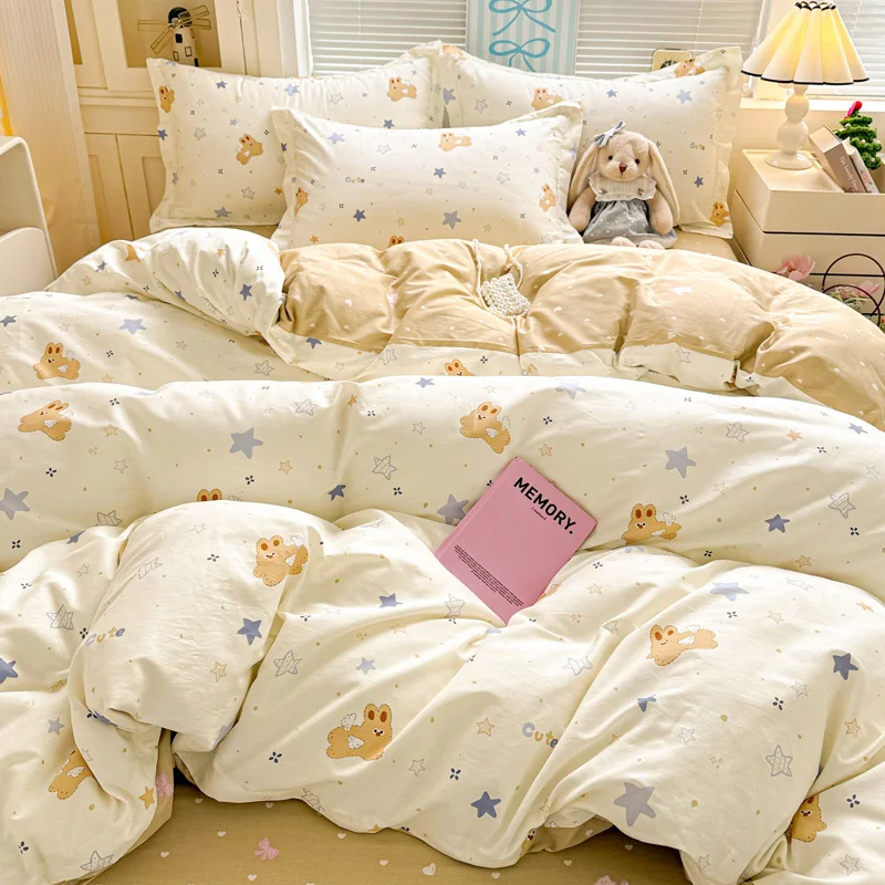 New-Arrival-100-Cotton-Cartoon-Printed-Bedding-Set-3-4-Piece-Jet-Weaving-Soft-Skin-Friendly-Kids-Bedroom-Duvet-Cover-Bulk