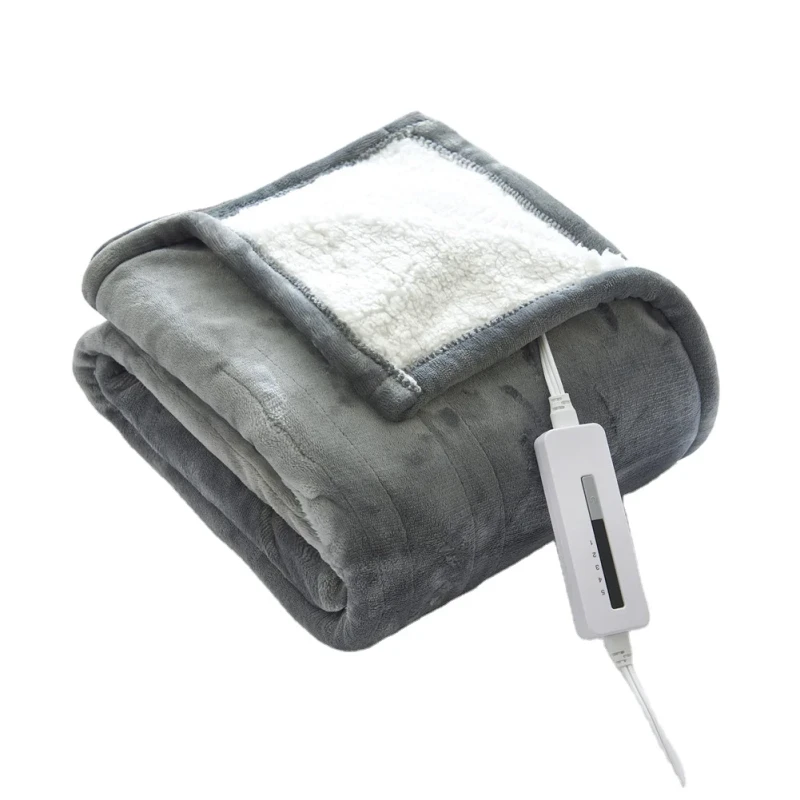 New-Electric-Heated-Blanket-Heating-Sherpa-Blankets-Reversible-Flannel-Heated-Throw-Electric-Blanket-for-Winter