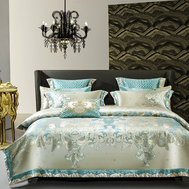 New-High-Precisions-Jacquard-4-10-Pieces-Bedding-Set