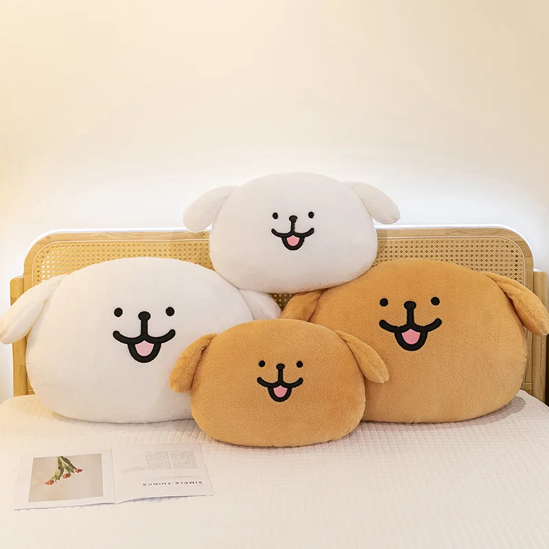 New-Line-Super-Soft-Plush-Puppy-Pillow-PP-Cotton-Filled-Doll-Embroidered-Polyester-Stress-Relief-Girl-Bed-Sleep-Pillow