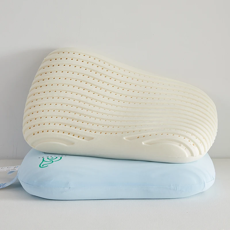 New-Luxury-Latex-Pillow-Natural-Breathable-Ergonomic-Organic-Cervical-Neck-Pillows-Cool-Pillowcase