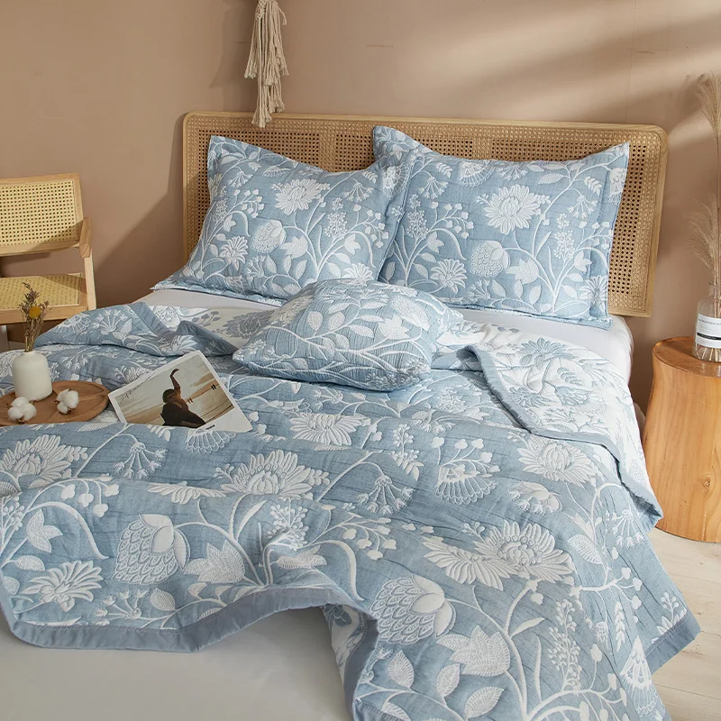 New-Promotion-OEKO-TEX-Certified-Embroidered-Vintage-Quilt-Bedspread-Set-All-Season-Comfortable-Soft-Fast-Delivery