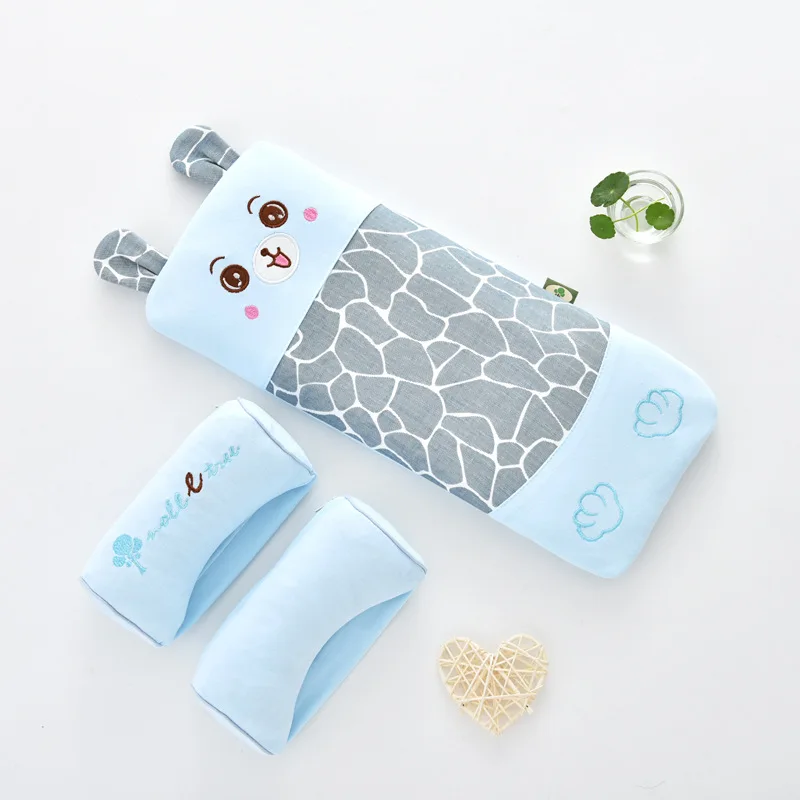 Newborn-Baby-Cartoon-Rollover-Pillow-Bear-Shaped-Kids-Bedding-for-Comfort-and-Safety