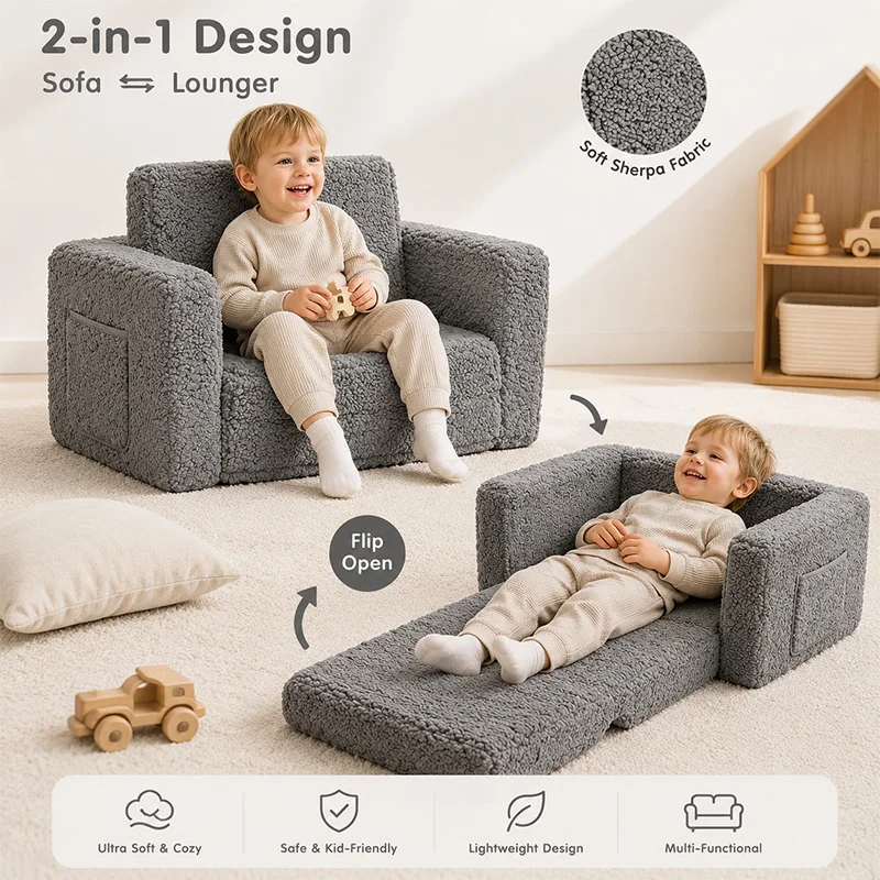Non-Toxic-Non-Slip-Bottom-Flip-Open-2-In-1-Sherpa-Convertible-Kids-Sofa-For-Toddler-Reading-Nap-Nook