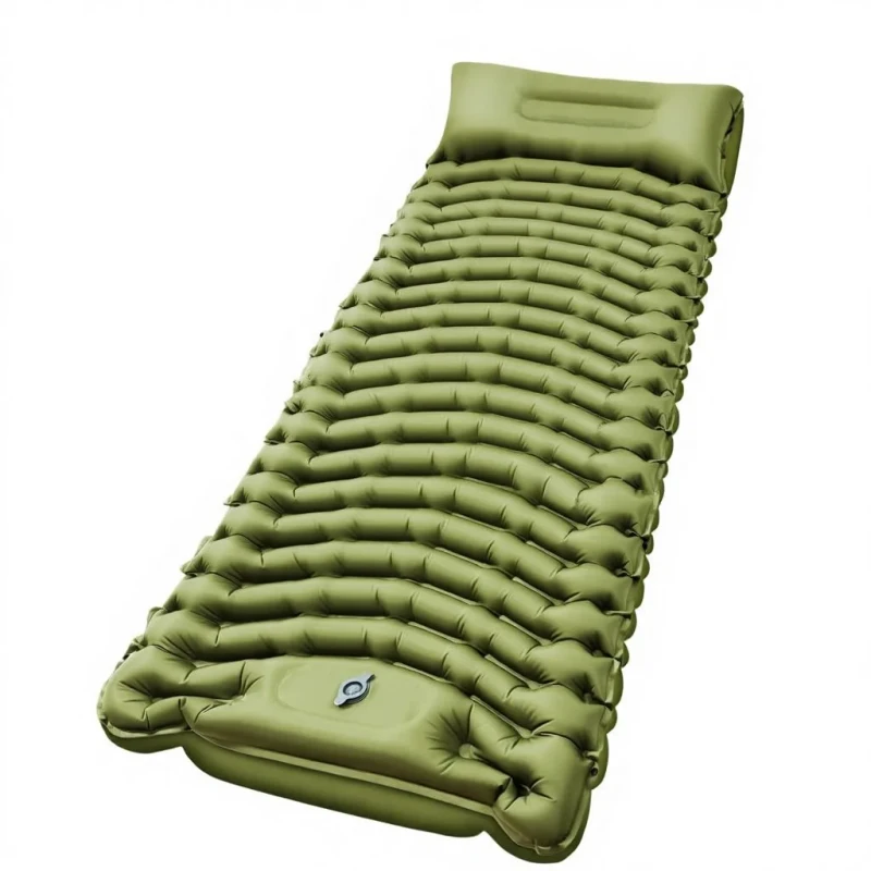 ODM-OEM-Inflatable-Sleeping-Pad-Mattress-TPU-Portable-Ultralight-Easy-Inflate-Foldable-Waterproof-Air-Bed-Built-in-Pillow-for