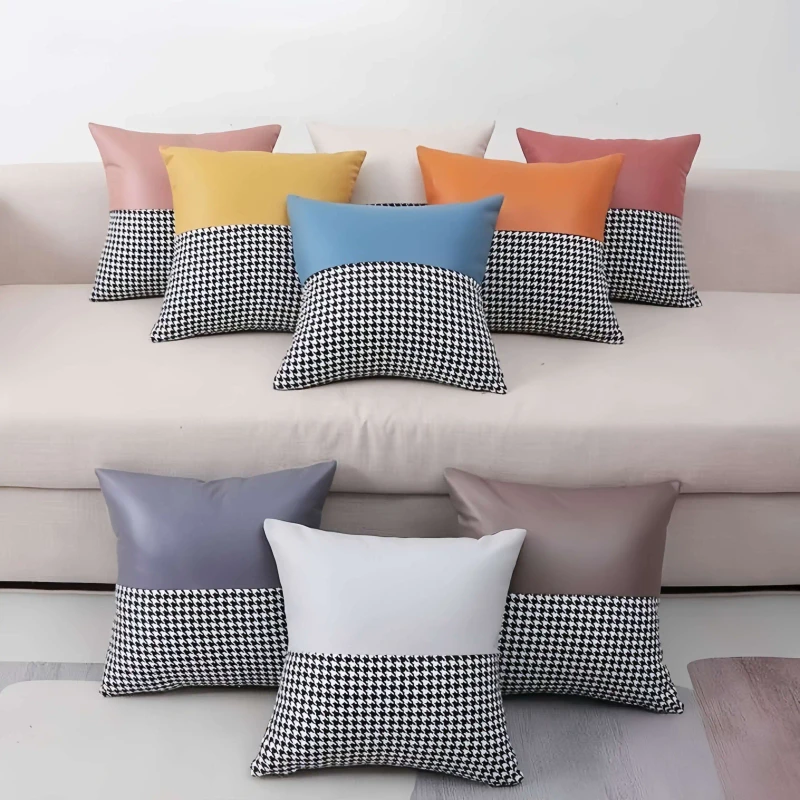 ODM-OEM-Nordic-Square-Plaid-Luxury-Soft-Throw-Pillow-Cover-Geometric-Fabric-Living-Room-Bedroom-Home-Decor