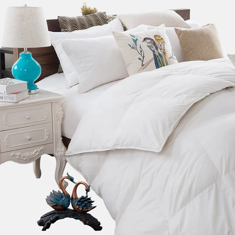 OEKO-RDS-Certified-Skin-Friendly-Cotton-Casing-White-Duck-Feather-Down-Comforter-Duvet-Insert