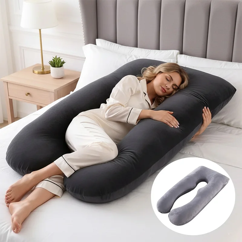 OEM-Accept-Personalized-Safe-Non-Toxic-Full-Sized-Multi-Position-Full-Body-Support-Pregnancy-Pillow-for-First-Time-Moms