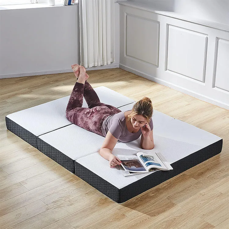 OEM-Comfort-Sleep-Mattress-Topper-Memory-Foam-Folding-Trifold-with-Washable-Cover-for-Bedroom-Furniture-and-Camping