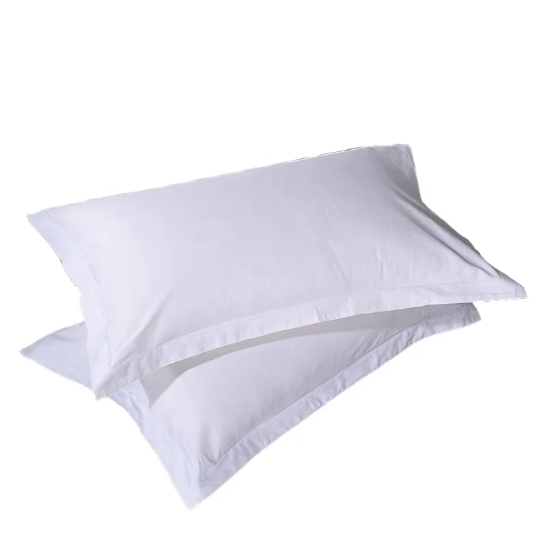 OEM-Cotton-Fabric-Custom-Hotel-Bed-Queen-Size-Linen-White-Pillowcase-in-Bulk