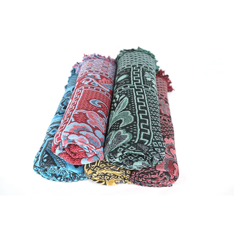 OEM-Custom-Pattern-Logo-Printed-Jacquard-Woven-Throw-Blanket