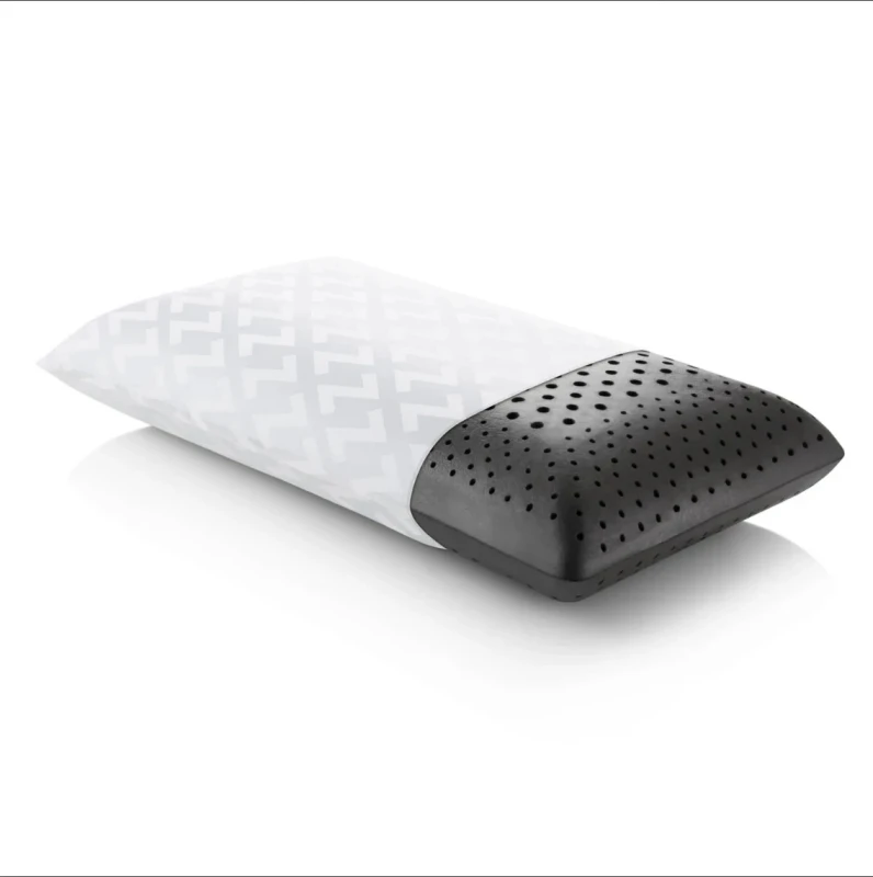 OEM-Memory-Foam-Pillow-Infused-with-Bamboo-Charcoal-to-Regulate-Humidity-Temperature-and-Odors
