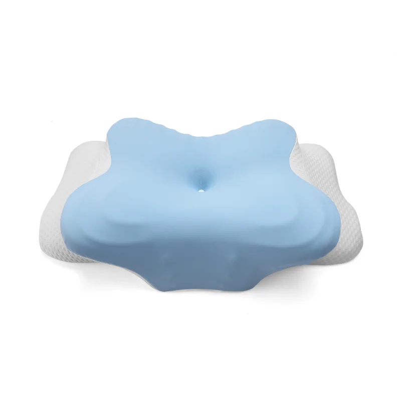 OEM-ODM-Anti-Wrinkle-Butterfly-Sleep-Wedge-Ergonomic-Custom-Cervical-Orthopedic-Neck-Support-Bed-Memory-Foam-Pillows-For-Bed