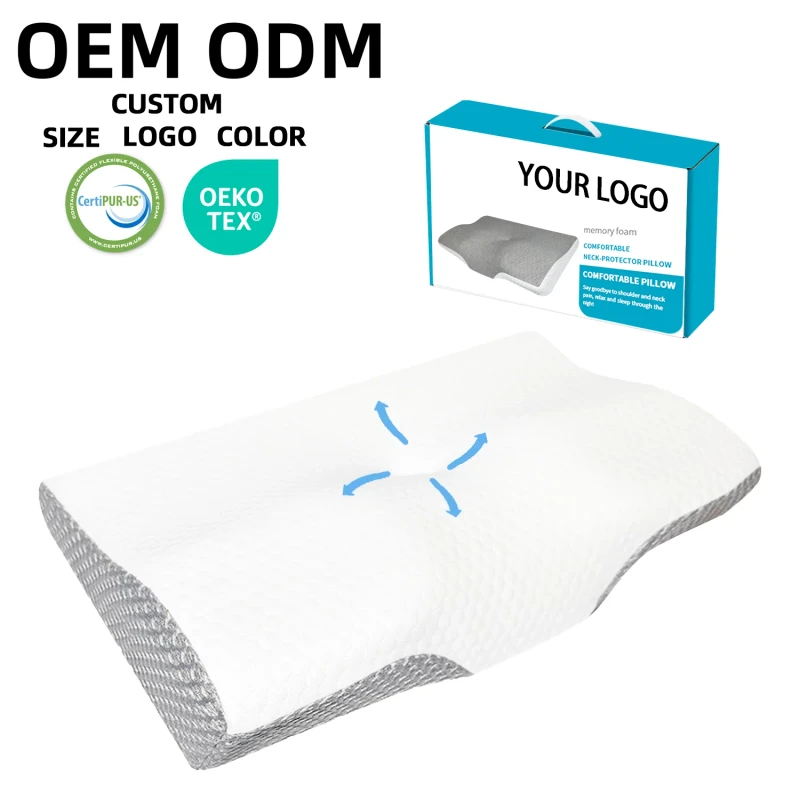 OEM-ODM-Ergonomic-Memory-Foam-Pillows-Factory-Custom-Orthopedic-Soft-Breathable-Memory-Foam-Pillows-Neck-Massage-Pillows