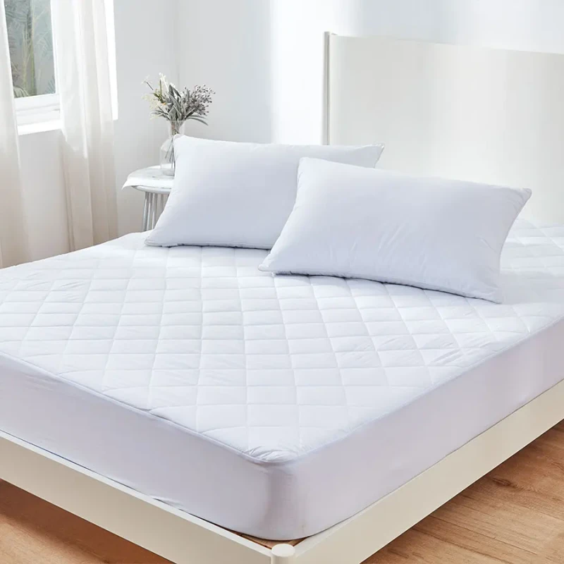 OEM-ODM-Factory-King-Size-Knitted-Fabric-Quilted-Mattress-Bedsheet-Cover-Waterproof-Mattress-Protector