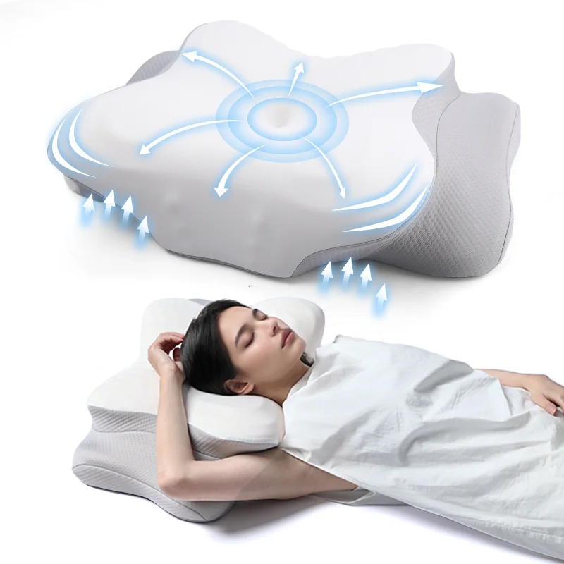 OEM-ODM-Removable-Cover-Custom-Logo-Ergonomic-Neck-Support-Cervical-Ergonomic-Memory-Foam-Pillow-Orthopedic-for-Side-Sleeping