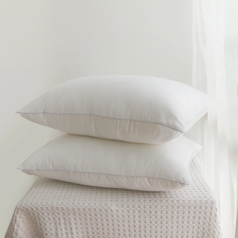 OEM-Premium-Fluffy-White-Polyester-Filling-Microfiber-Fabric-Pillow-Inner-Hotel-Home-Neck-Protection-Support-Pillow-Insert