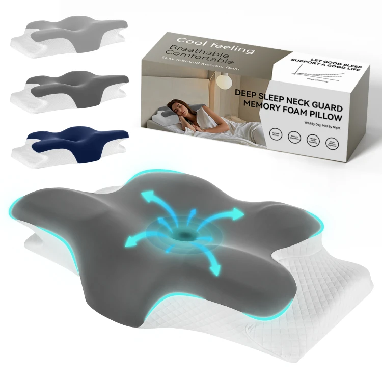 Odorless-Cervical-Neck-Pillow-Ergonomic-Neck-Pain-Relief-Memory-Foam-Pillow-Cooling-Breathable-Pillowcase-for-Back-Side-Sleepers