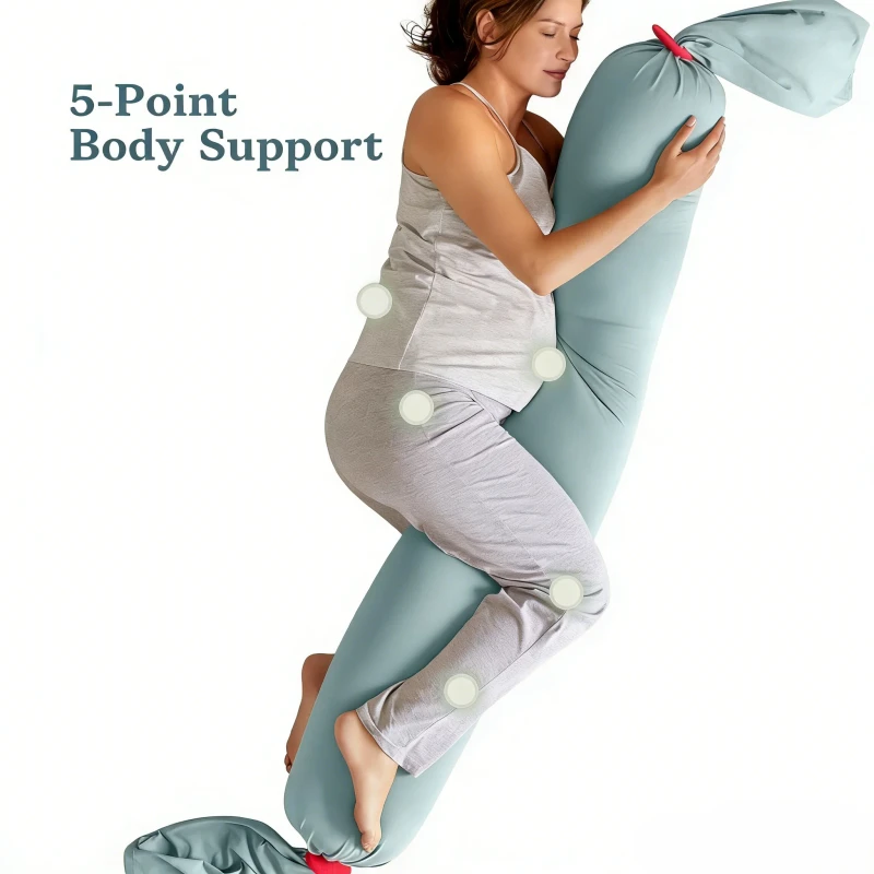 Oeko-Tex-Customized-Sorona-Or-Microbeads-Filling-Pregnancy-Pillow-Hypoallergenic-Polyester-Maternity-Pillow-For-Pregnant-Women