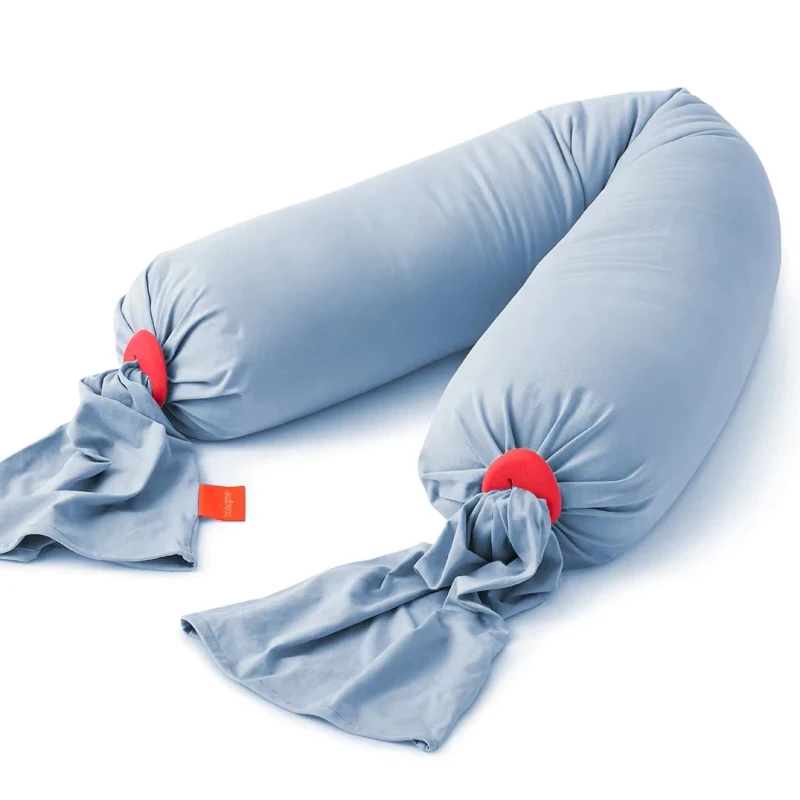 Oeko-Tex-Mothers-Day-Reduce-Wrinkles-Aquamarine-Travel-Pregnancy-Pillows-Maternity-Pillow-With-Adjustable-Pillow-Cover