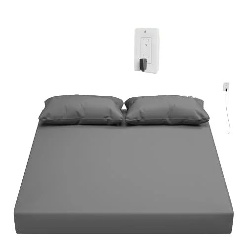 Organic-Cotton-Queen-Size-Conductive-Bed-Sheets-Kit-Grounding-for-Earthing-for-Pain-Relief-Sleep-Fitted-Flat-Sheets
